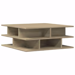 vidaXL Coffee Table Hallway Accent End Table Tea Side Table Engineered Wood - sonoma oak - Additional view 6