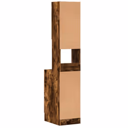 vidaXL Kitchen Cabinet Storage Sideboard Cupboard Smoked Oak Engineered Wood - Additional view 5