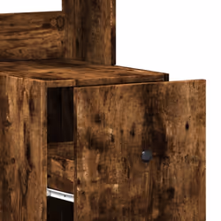 vidaXL Kitchen Cabinet Storage Sideboard Cupboard Smoked Oak Engineered Wood - Additional view 8
