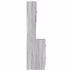 vidaXL Kitchen Cabinet Storage Sideboard Cupboard Grey Sonoma Engineered Wood - Additional view 4