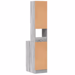 vidaXL Kitchen Cabinet Storage Sideboard Cupboard Grey Sonoma Engineered Wood - Additional view 5