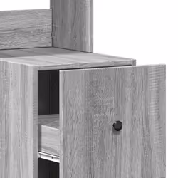 vidaXL Kitchen Cabinet Storage Sideboard Cupboard Grey Sonoma Engineered Wood - Additional view 8