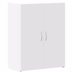 vidaXL File Cabinet Office File Storage Filing Cabinet White Engineered Wood