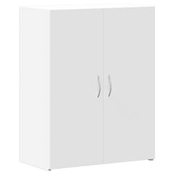 vidaXL File Cabinet Office File Storage Filing Cabinet White Engineered Wood