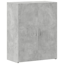 vidaXL File Cabinet File Storage Filing Cabinet Concrete Grey Engineered Wood