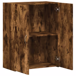 vidaXL File Cabinet File Storage Filing Cabinet Smoked Oak Engineered Wood - Additional view 6