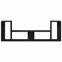 vidaXL TV Cabinets TV Stand TV Unit Entertainment Centre 2 pcs Engineered Wood - black, 75x30x50 cm - Additional view 5