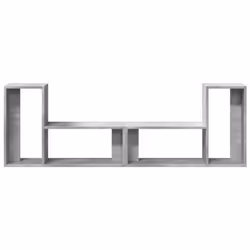 vidaXL TV Cabinets TV Stand TV Unit Entertainment Centre 2 pcs Engineered Wood - concrete grey, 75x30x50 cm - Additional view 5