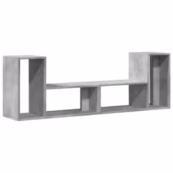 vidaXL TV Cabinets TV Stand TV Unit Entertainment Centre 2 pcs Engineered Wood - concrete grey, 75x30x50 cm - Additional view 7