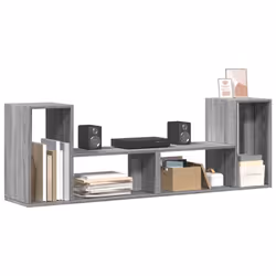 vidaXL TV Cabinets TV Stand TV Unit Entertainment Centre 2 pcs Engineered Wood - grey sonoma, 75x30x50 cm - Additional view 4
