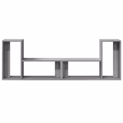 vidaXL TV Cabinets TV Stand TV Unit Entertainment Centre 2 pcs Engineered Wood - grey sonoma, 75x30x50 cm - Additional view 5