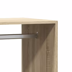 vidaXL Wardrobe Organiser Bedroom Closet Clothes Storage Shelf Engineered Wood - sonoma oak, 74x48x102 cm/10 kg - Additional view 8