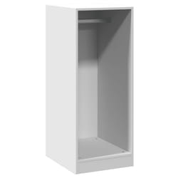 vidaXL Wardrobe Organiser Bedroom Closet Clothes Storage Shelf Engineered Wood - white, 48x41x102 cm