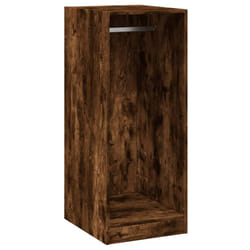 vidaXL Wardrobe Organiser Bedroom Closet Clothes Storage Shelf Engineered Wood - smoked oak, 48x41x102 cm