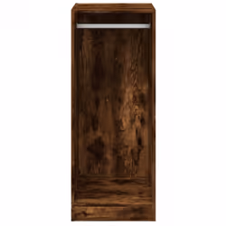 vidaXL Wardrobe Organiser Bedroom Closet Clothes Storage Shelf Engineered Wood - smoked oak, 48x41x102 cm - Additional view 4