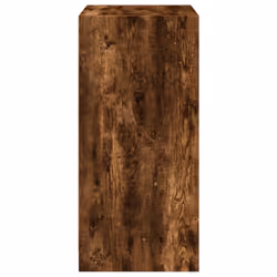 vidaXL Wardrobe Organiser Bedroom Closet Clothes Storage Shelf Engineered Wood - smoked oak, 48x41x102 cm - Additional view 5