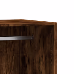 vidaXL Wardrobe Organiser Bedroom Closet Clothes Storage Shelf Engineered Wood - smoked oak, 48x41x102 cm - Additional view 7