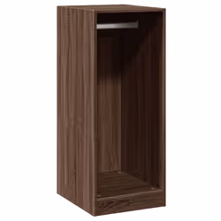vidaXL Wardrobe Organiser Bedroom Closet Clothes Storage Shelf Engineered Wood - brown oak, 48x41x102 cm