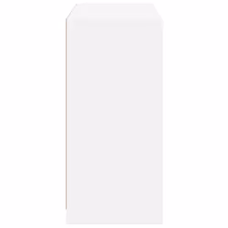 vidaXL Wardrobe Organiser Bedroom Closet Clothes Storage Shelf Engineered Wood - white, 77x48x102 cm/20 kg - Additional view 5