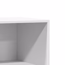 vidaXL Wardrobe Organiser Bedroom Closet Clothes Storage Shelf Engineered Wood - white, 77x48x102 cm/20 kg - Additional view 7