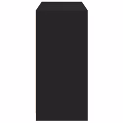 vidaXL Wardrobe Organiser Bedroom Closet Clothes Storage Shelf Engineered Wood - black, 77x48x102 cm/20 kg - Additional view 5