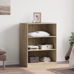 vidaXL Wardrobe Organiser Bedroom Closet Clothes Storage Shelf Engineered Wood - sonoma oak, 77x48x102 cm/20 kg - Additional view 2