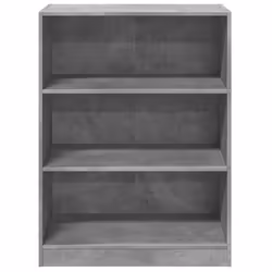 vidaXL Wardrobe Organiser Bedroom Closet Clothes Storage Shelf Engineered Wood - concrete grey, 77x48x102 cm/20 kg - Additional view 4