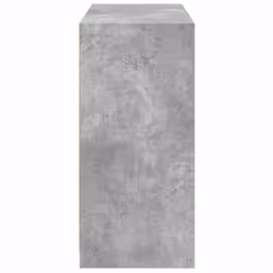 vidaXL Wardrobe Organiser Bedroom Closet Clothes Storage Shelf Engineered Wood - concrete grey, 77x48x102 cm/20 kg - Additional view 5