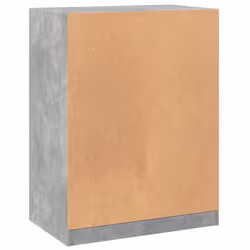 vidaXL Wardrobe Organiser Bedroom Closet Clothes Storage Shelf Engineered Wood - concrete grey, 77x48x102 cm/20 kg - Additional view 6