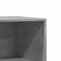 vidaXL Wardrobe Organiser Bedroom Closet Clothes Storage Shelf Engineered Wood - concrete grey, 77x48x102 cm/20 kg - Additional view 7