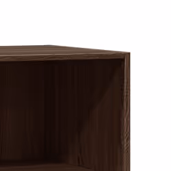 vidaXL Wardrobe Organiser Bedroom Closet Clothes Storage Shelf Engineered Wood - brown oak, 77x48x102 cm/20 kg - Additional view 7
