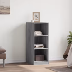 vidaXL Wardrobe Organiser Bedroom Closet Clothes Storage Shelf Engineered Wood - grey sonoma, 48x41x102 cm/10 kg - Additional view 2