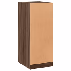vidaXL Wardrobe Organiser Bedroom Closet Clothes Storage Shelf Engineered Wood - brown oak, 48x41x102 cm/10 kg - Additional view 6
