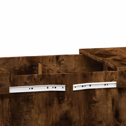 vidaXL Coffee Table Hallway End Table Side Table Smoked Oak Engineered Wood - Additional view 9