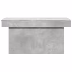 vidaXL Coffee Table Hallway End Table Side Table Concrete Grey Engineered Wood - Additional view 4