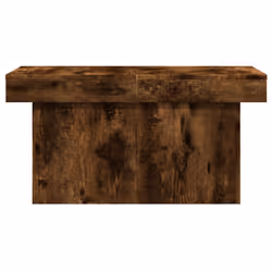 vidaXL Coffee Table Hallway End Table Side Table Smoked Oak Engineered Wood - Additional view 4