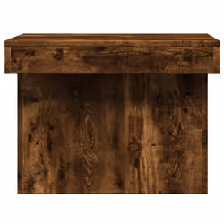 vidaXL Coffee Table Hallway End Table Side Table Smoked Oak Engineered Wood - Additional view 5