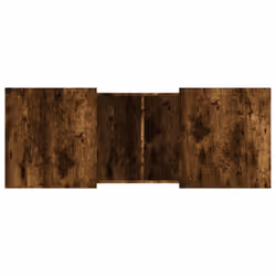 vidaXL Coffee Table Hallway End Table Side Table Smoked Oak Engineered Wood - Additional view 7
