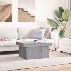 vidaXL Coffee Table Hallway End Table Side Table Grey Sonoma Engineered Wood