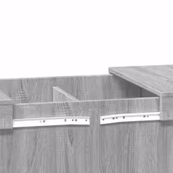 vidaXL Coffee Table Hallway End Table Side Table Grey Sonoma Engineered Wood - Additional view 8