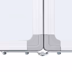 vidaXL Magnetic Whiteboard Foldable Writing Dry Erase White Board Aluminium - 80 x 100 x 1.7 cm - Additional view 5