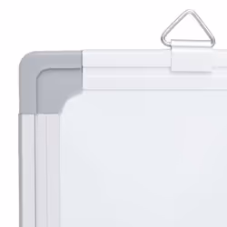 vidaXL Magnetic Whiteboard Foldable Writing Dry Erase White Board Aluminium - 120 x 60 x 1.7 cm - Additional view 4