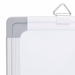 vidaXL Magnetic Whiteboard Foldable Writing Dry Erase White Board Aluminium - 120 x 100 x 1.7 cm - Additional view 4
