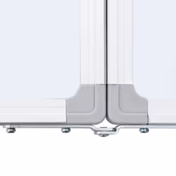 vidaXL Magnetic Whiteboard Foldable Writing Dry Erase White Board Aluminium - 150 x 80 x 1.7 cm - Additional view 5