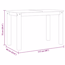 VidaXL 4005702 kitchen/dining table - Additional view 8