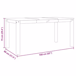 VidaXL 4005707 kitchen/dining table - Additional view 8