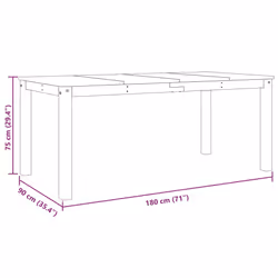 VidaXL 4005708 kitchen/dining table - Additional view 8