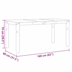 VidaXL 4005717 kitchen/dining table - Additional view 8
