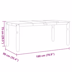 VidaXL 4005720 kitchen/dining table - Additional view 8