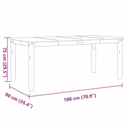 VidaXL 4005722 kitchen/dining table - Additional view 8